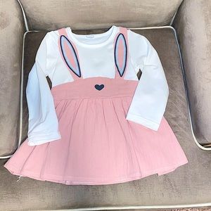 Baby girl Bunny Dress